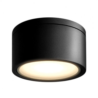 Φωτιστικό Σποτ Οροφής Φ80 Κατεύθυνσης με ντουί GX53 Αλουμινίου Μαύρο IP65 17-00656-2